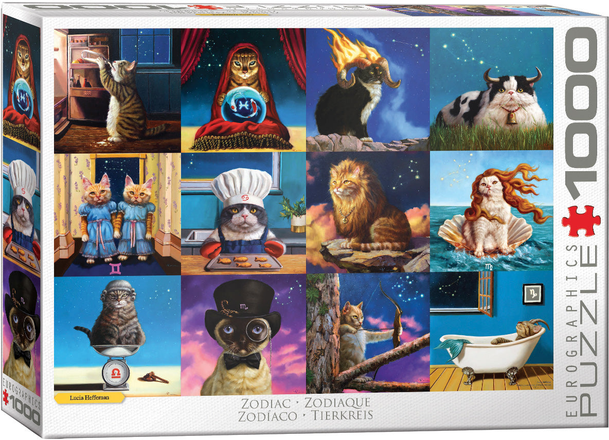 Zodiac Cats 1000pc