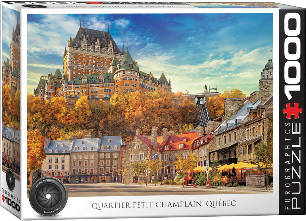 Quartier Petit Champlain, Quebec 1000pc