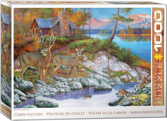 Cabin Visitors 1000pc