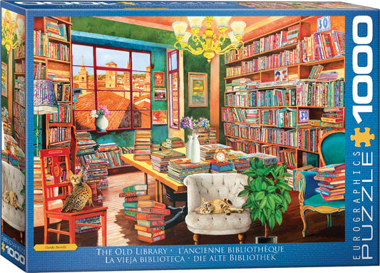 The Old Library 1000pc