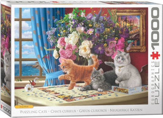 Puzzling Cats 1000pc