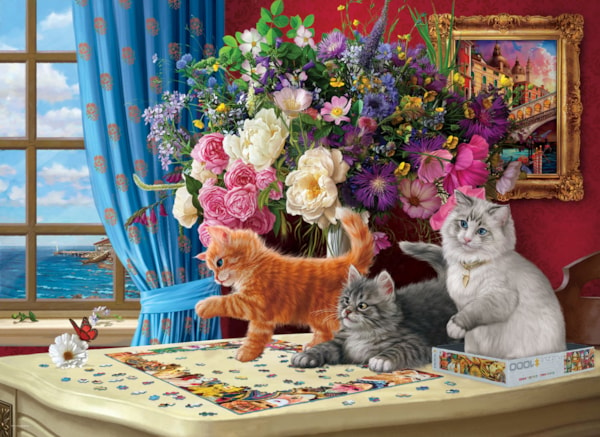 Puzzling Cats 1000pc