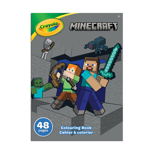 Minecraft Colouring Book 48 pages