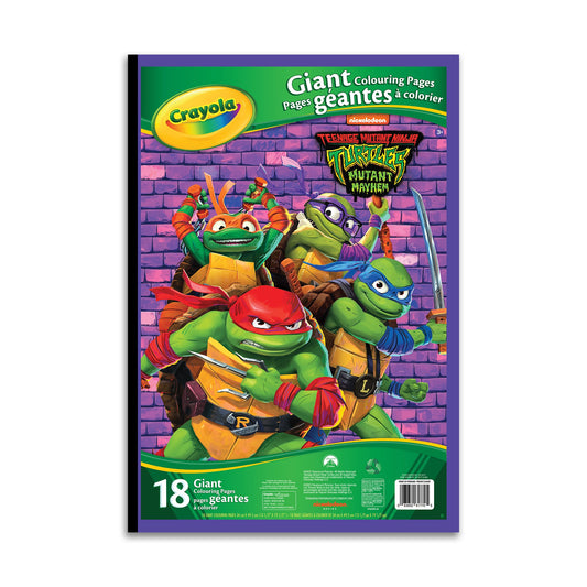 Giant Colouring Pages Teenage Mutant Ninja Turtles