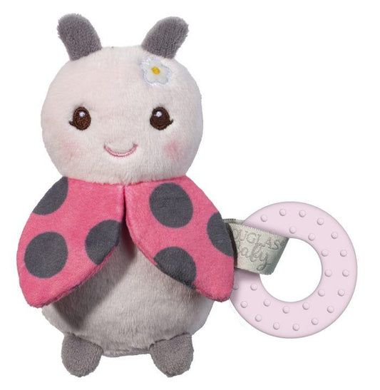 Lia Ladybug Rattle & Teether