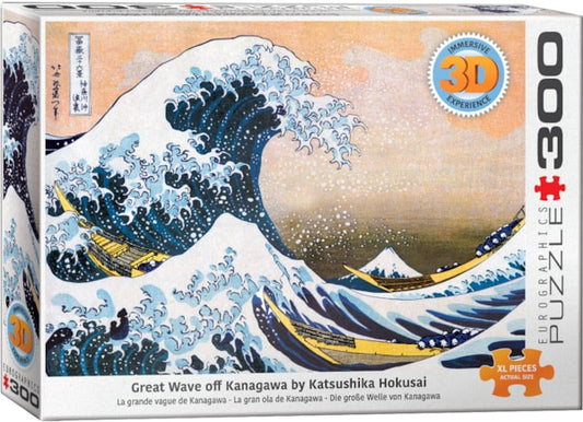 3D - Great Wave of Kanagawa 300pc