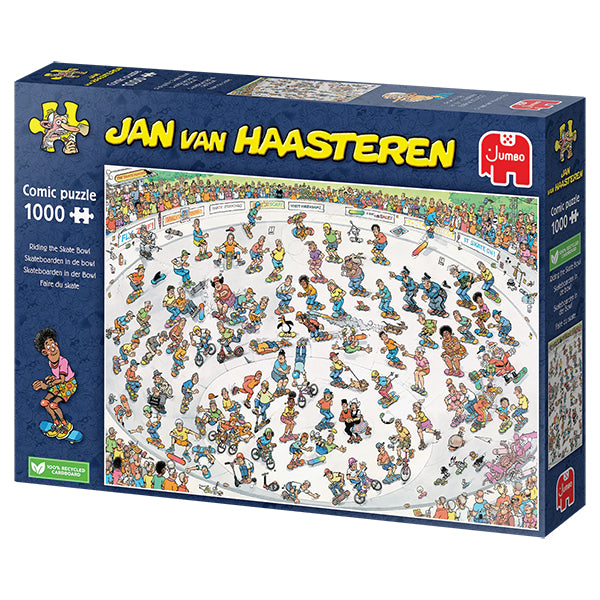 Riding the Skate Bowl 1000pc JVH