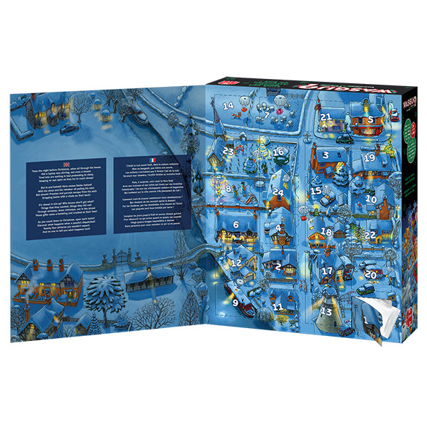 Wasjig? Look Out Below! Advent Calendar 24 puzzles 54pc