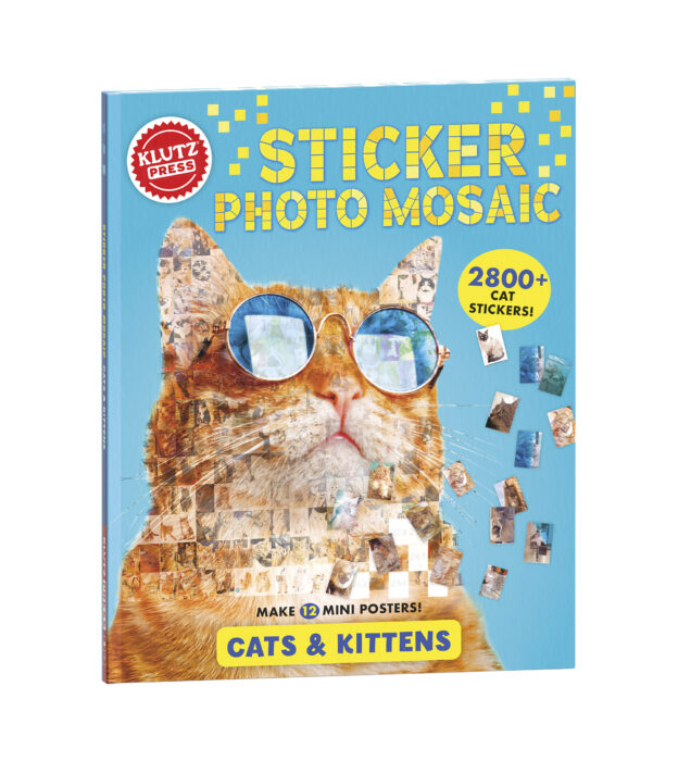 Klutz Press Sticker Photo Mosaic Cats & Kittens