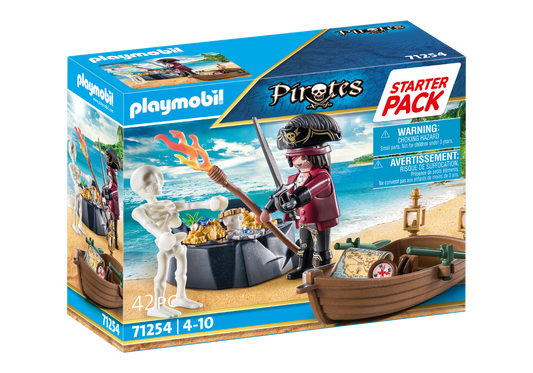 Starter Pack Pirates with Rowing Boat