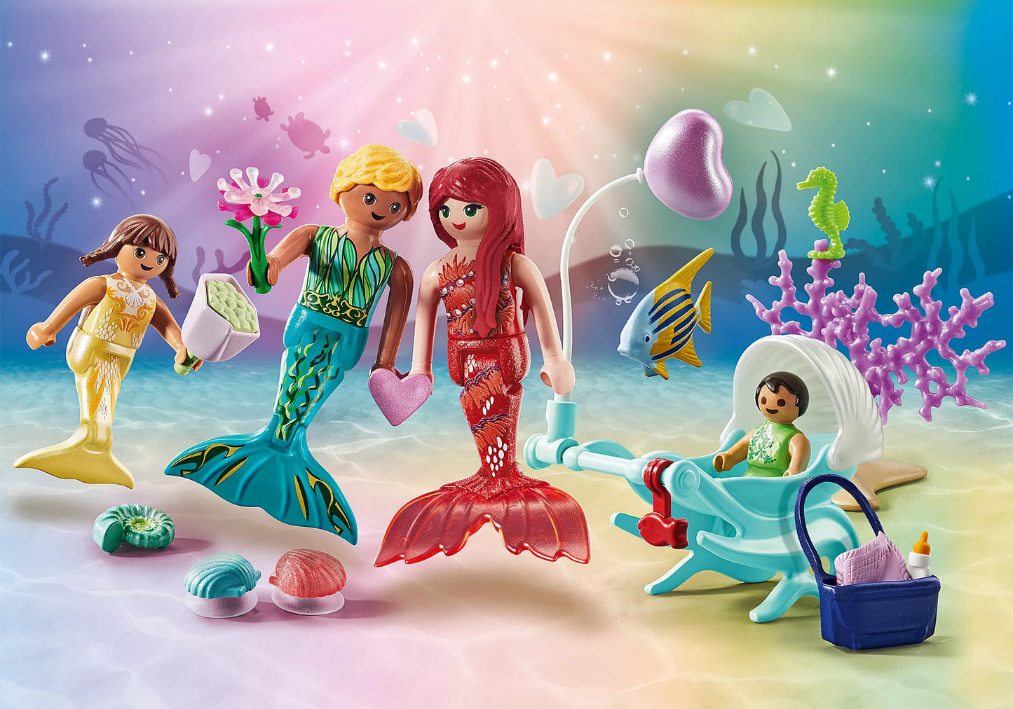 Princess Magic Mermaid Family