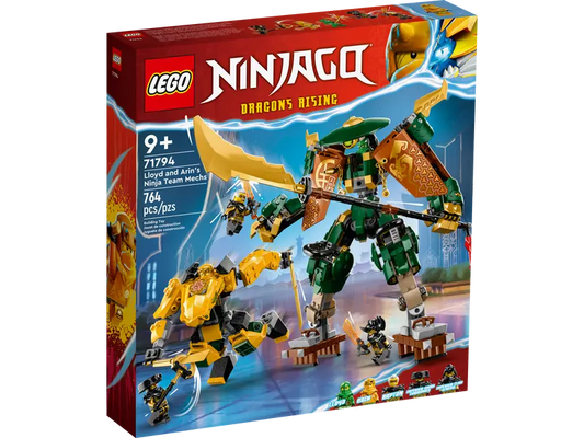 Ninjago Lloyd and Arin's Ninja Team Mechs