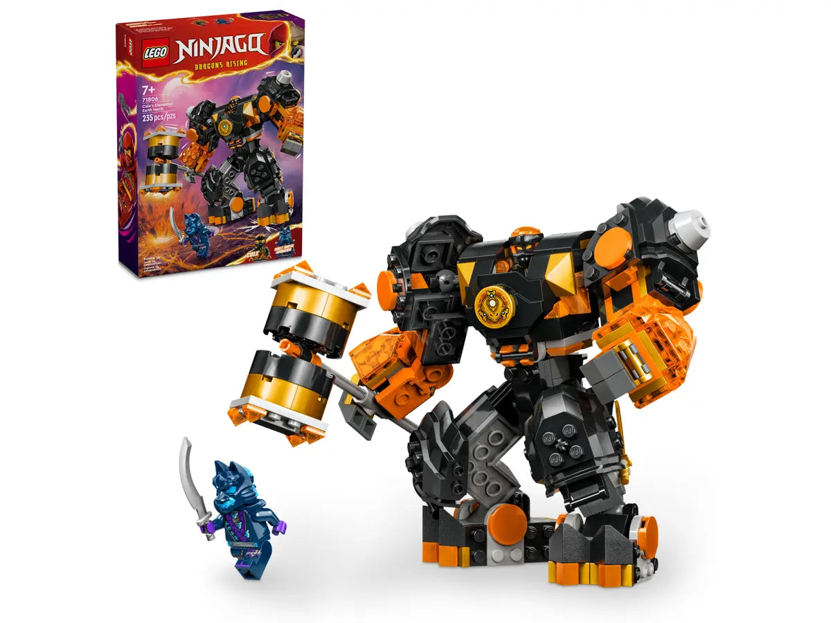 Ninjago Cole's Elemental Earth Mech