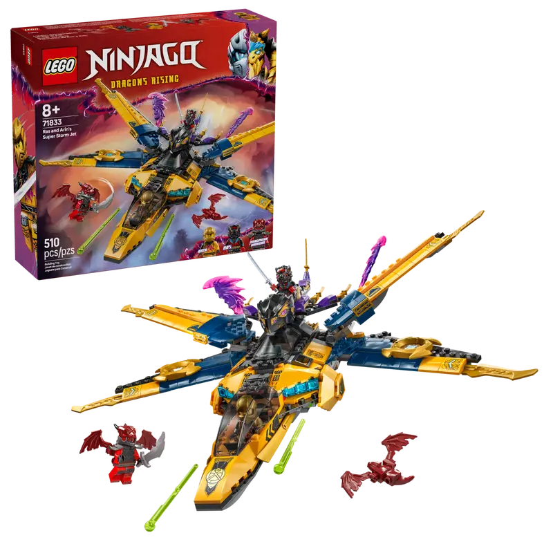 Ninjago Ras an Arin's Super Storm Jet