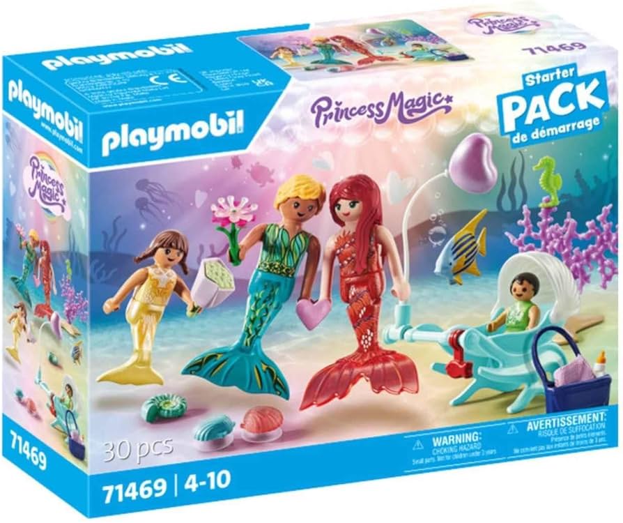 Princess Magic Mermaid Family