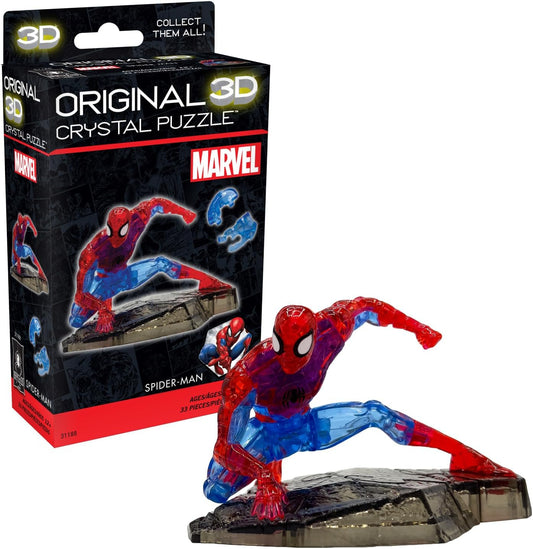 3D Crystal Puzzle Spider-Man 33pc