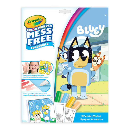 Bluey Color Wonder Mess Free (18 pages & 4 markers)