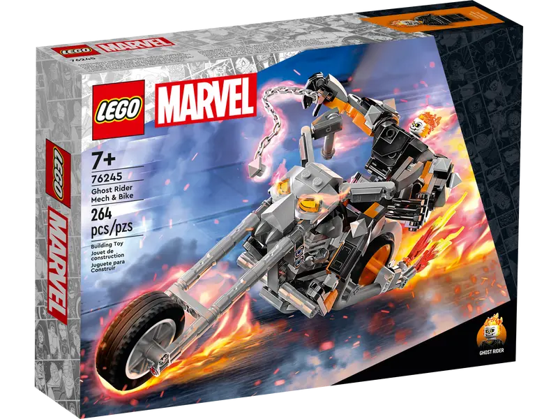 Marvel Ghost Rider Mech & Bike