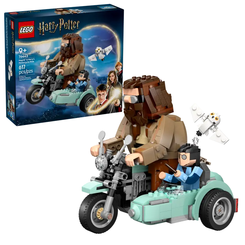 Harry Potter Hagrid & Harry Motorcycle Ride