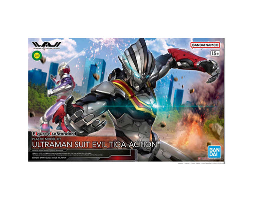 Figure-rise Standard Ultramanit Evil Tiga-Action