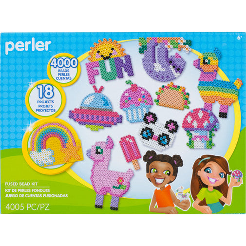 Perler Summer Fun Deluxe Fused Bead Kit