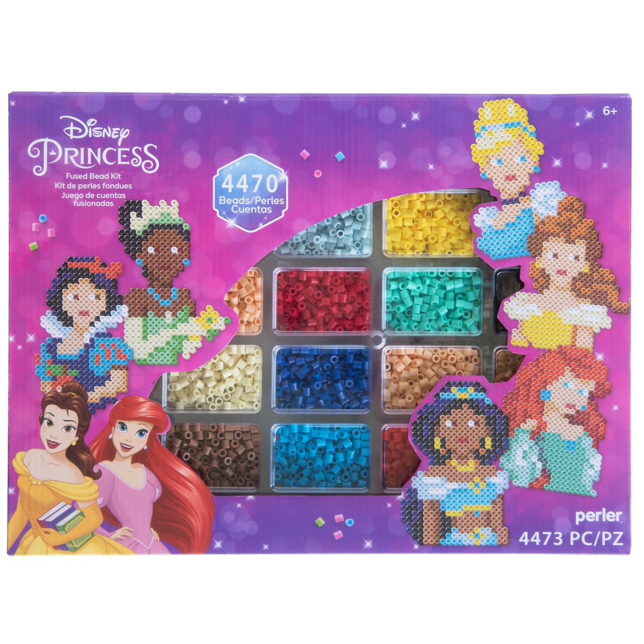 Perler Princess Fused Bead Kit 4470pc