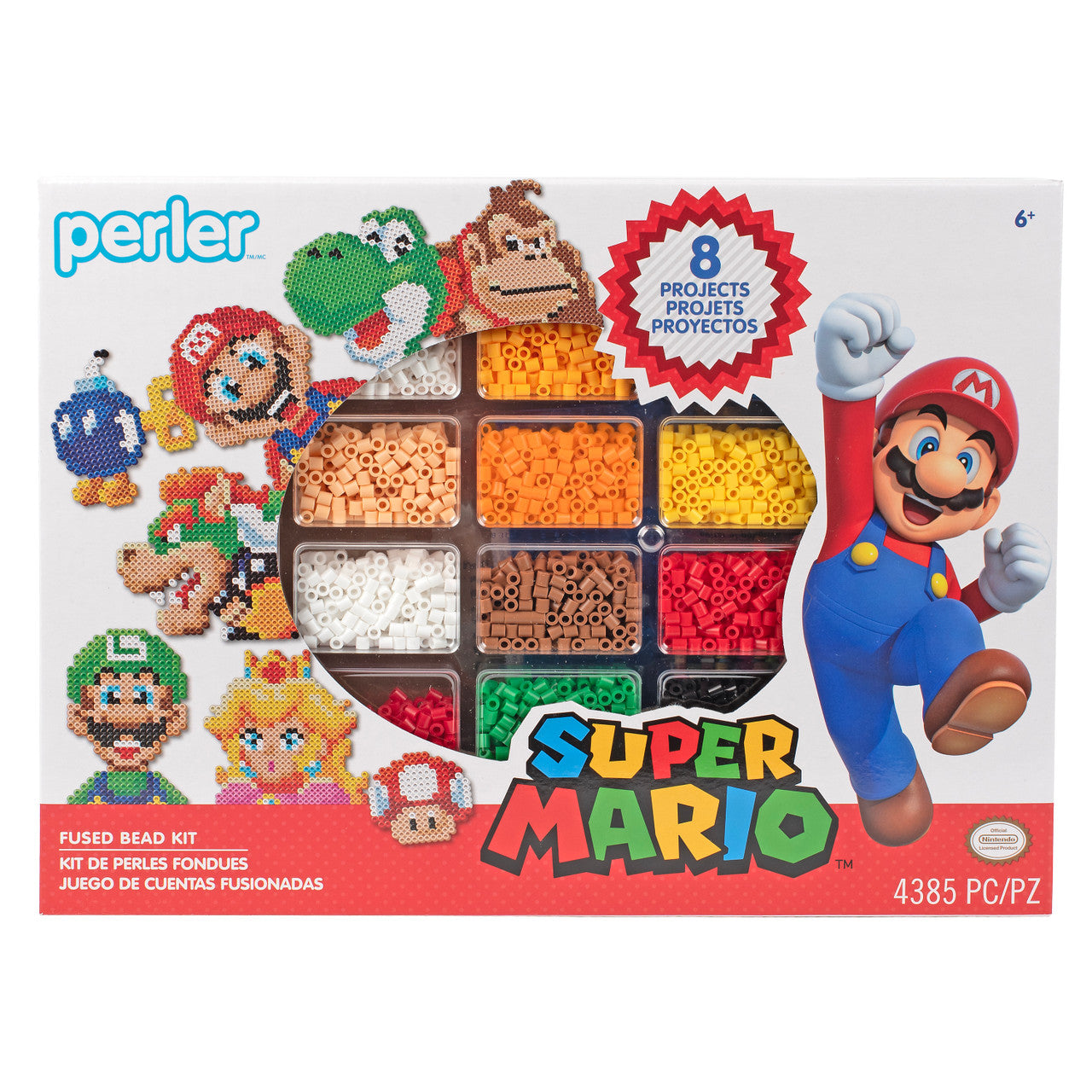 Super Mario Deluxe Fused Bead Kit