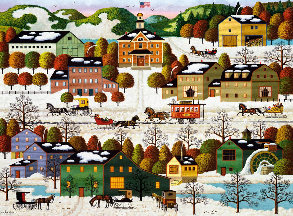 Charles Wysocki Blossom River Junction 1000pc