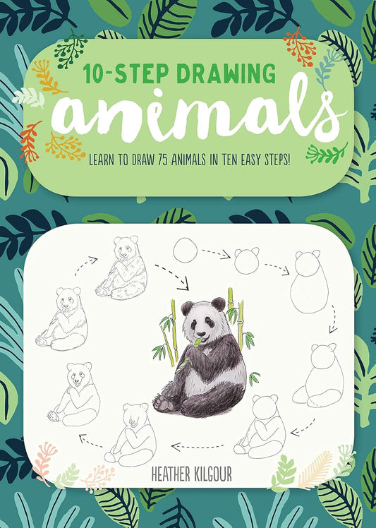 10-Step Drawing Animals