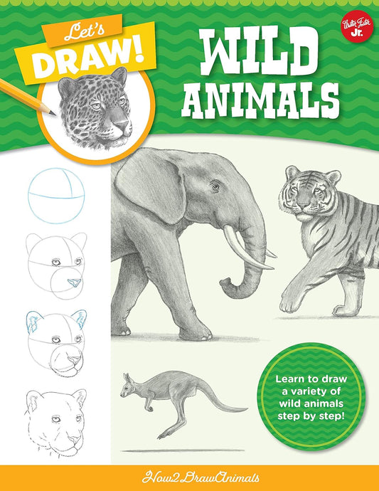 Let's Draw! Wild Animals