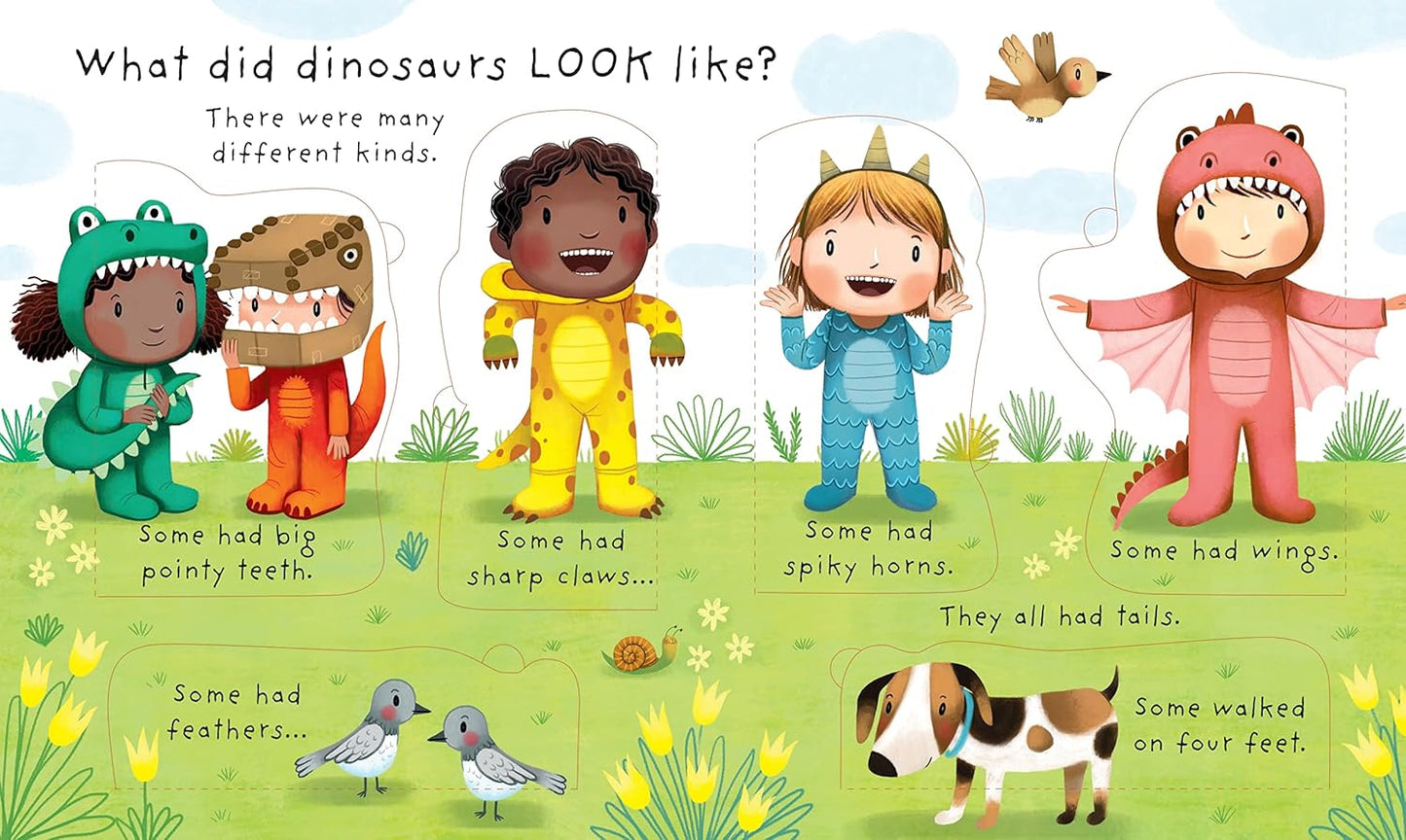 Are Dinosaurs Real? lift the flap book