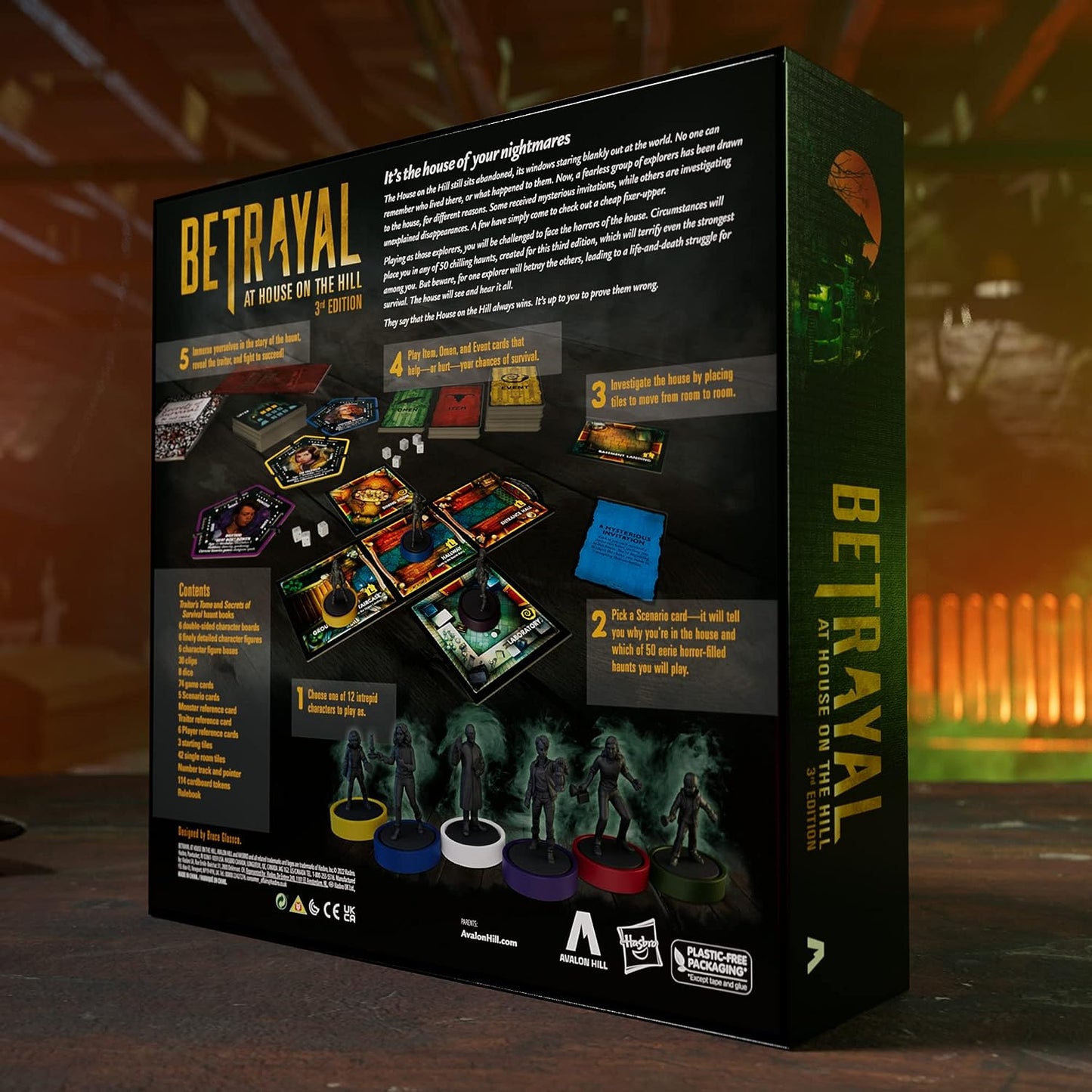 Betrayal at the House on the Hill 3rd Edition