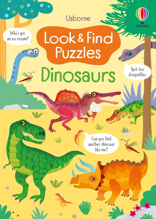 Look & Find Puzzles Dinosaurs