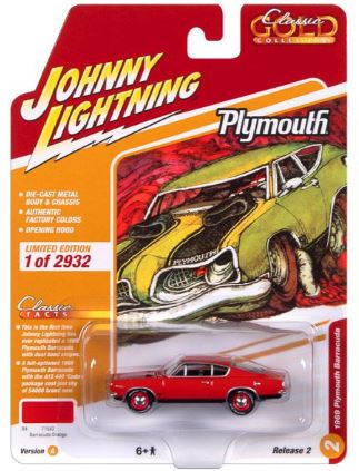 Plymouth Barracuda 1969 1/64