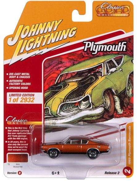 Plymouth Barracuda 1969 1/64