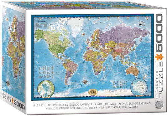 Map of the World 5000pc