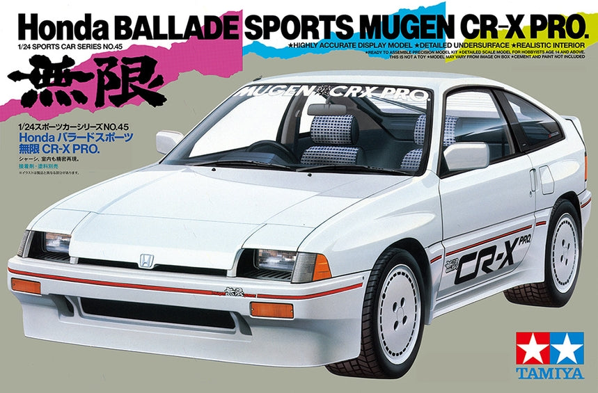 Honda Ballae Sport Mugen CR-X Pro 1/24