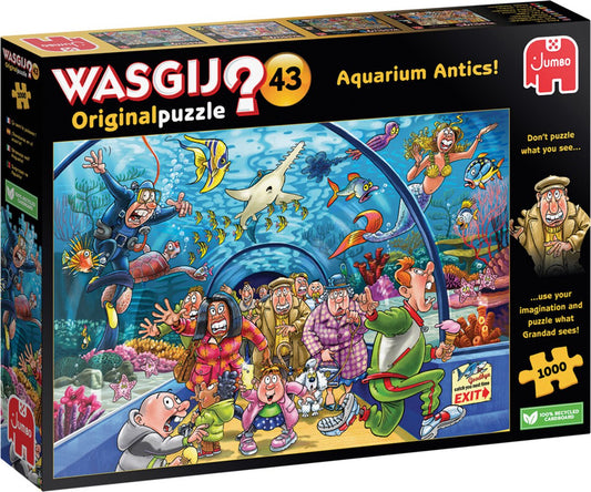 Wasgij? #43 Aquarium Antics! 1000pc