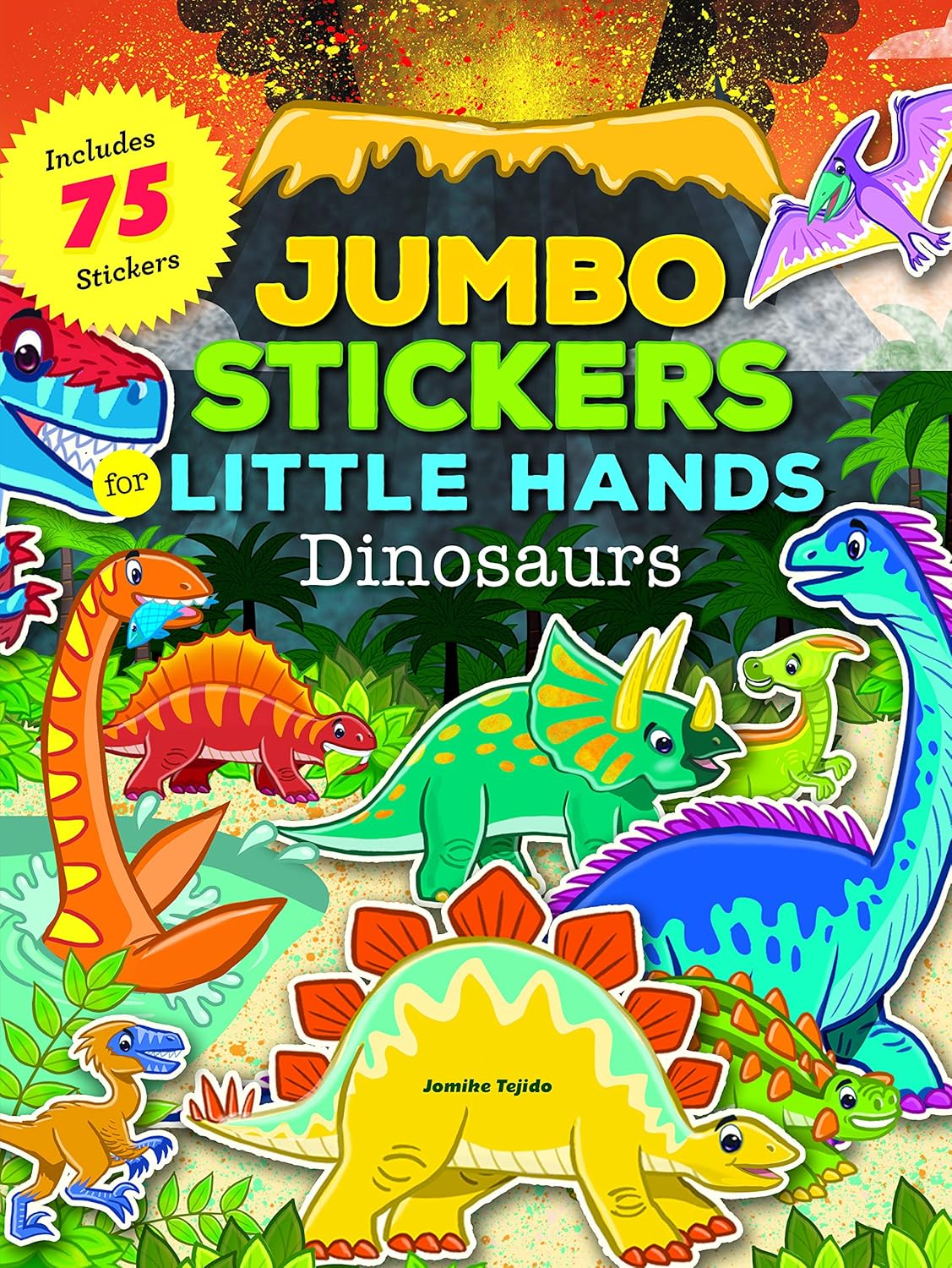 Jumbo Sticker for Little Hands - Dinosaurs