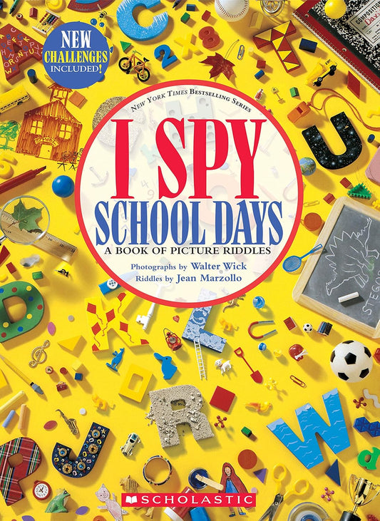 I Spy School Days A Book of Picture Riddles