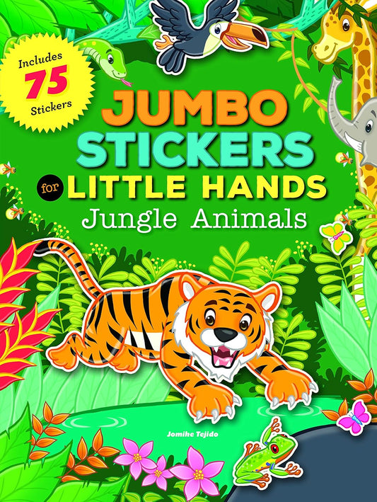 Jumbo Stickers for Little Hands - Jungle Animals