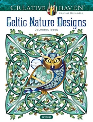 Celtic Nature Designs Coloring Book