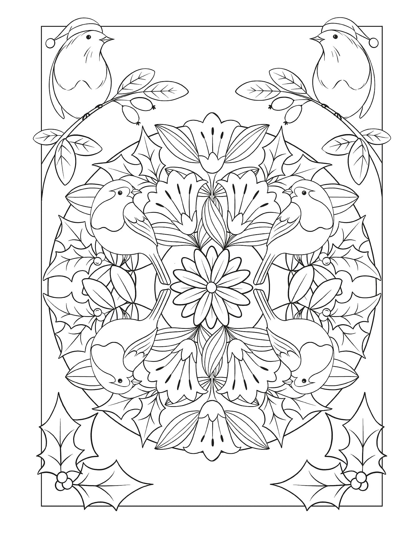 Christmas Cheer Coloring Book