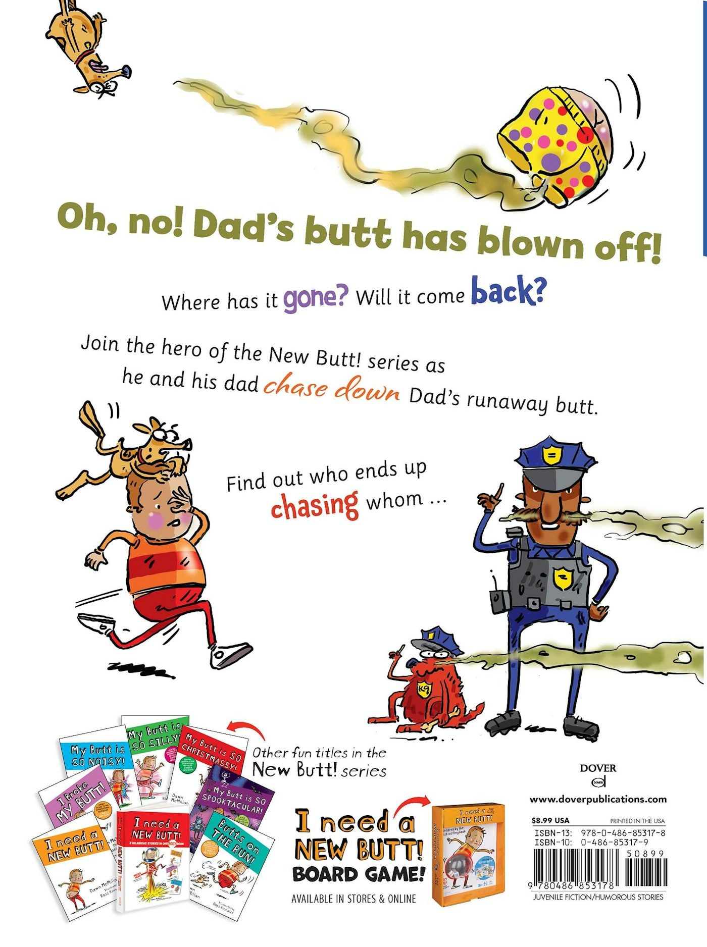 Dad's Runaway Butt!