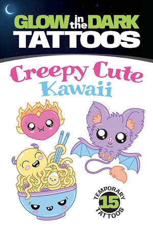 Glow in The Dark Tattoos Creepy Cute Kawaii