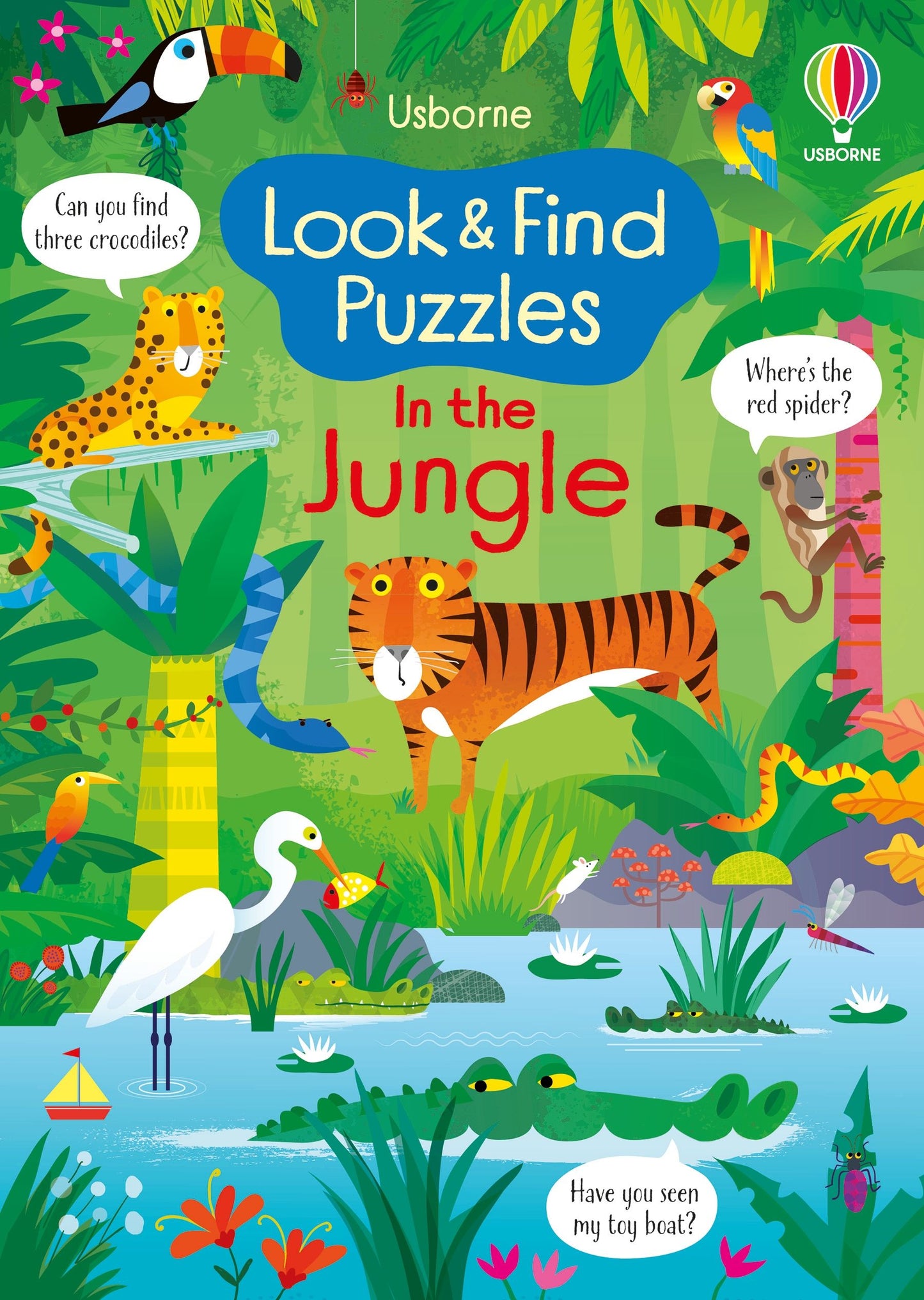 Look & Find Puzzles in the Jungle