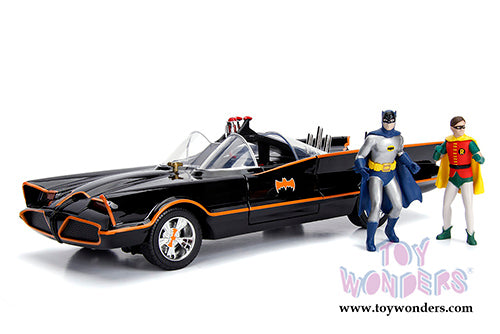 Classic TV Series Batmobile with Die Cast Figures 1/18