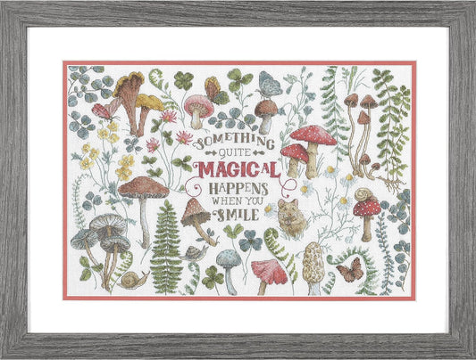 Woodland Magic Cross Stitch Kit 16X11"