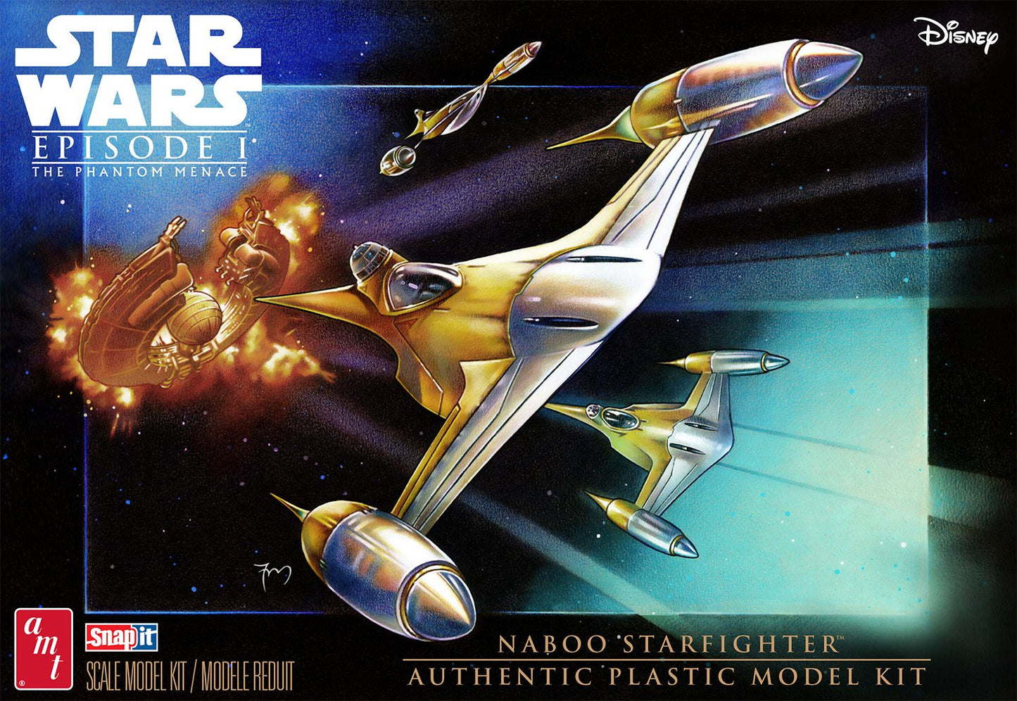 Star Wars Naboo Starfighter Snap