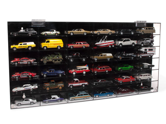 36 Car Display Case with Door 1/64